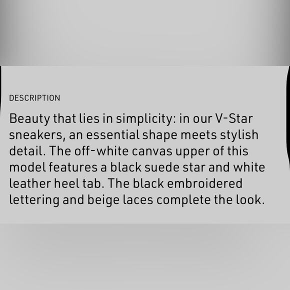 Golden Goose V-Star women’s size 6 white Canvas women’s Sneakers - Picture 4 of 11